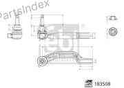 Tie Rod End Febi bilstein 183508 Tbilisi