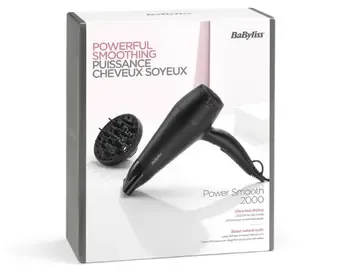 Babyliss D215De Power Smooth 2200 არის მძლავრი და ეფექტური თმის საშრობი თბილისი