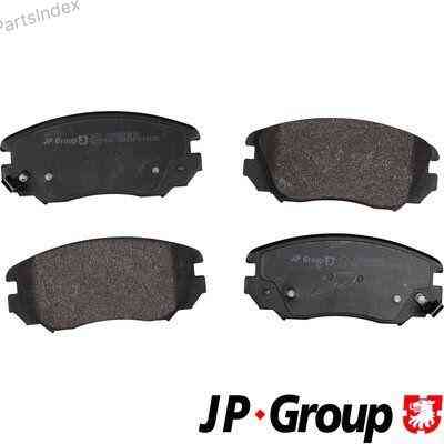 Колодки тормозные дисковые Jp group 1263603810 Тбилиси