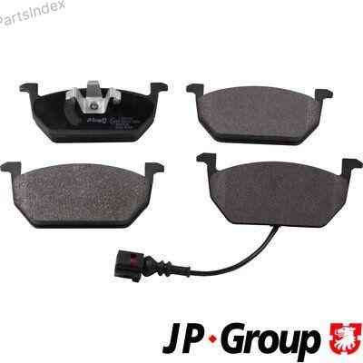 Колодки тормозные дисковые Jp group 1163614010 Тбилиси