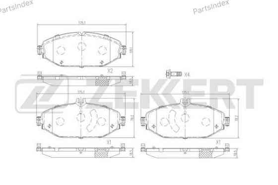 Disc Brake Pads Zekkert BS3057 Tbilisi