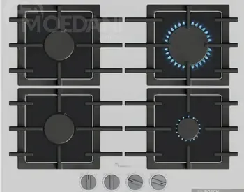 The Bosch Ppp6A2I40R gas hob, produced as part of the Serie | 6, is a modern Tbilisi - photo 1