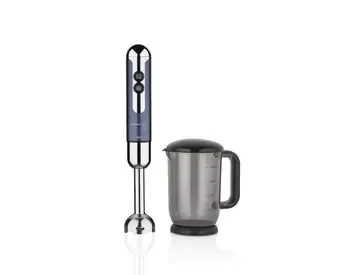Ბლენდერი Korkmaz A446-09 Mia Duo Blender Set Azura/Chrome არის თანამედროვე და მრავალფუნქციური საყოფა თბილისი