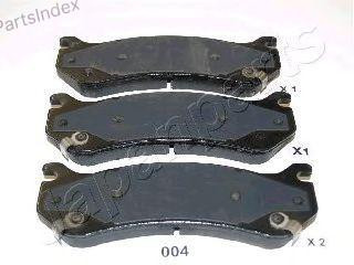 სამუხრუჭე  ხუნდები  ( hundebi ) Japan Parts Group PP004AF თბილისი - photo 2
