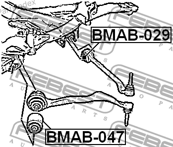 Сайлентблок Febest BMAB047 Тбилиси