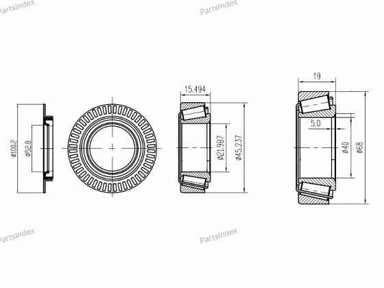 Wheel Bearing Kit SAT ST29806502 Tbilisi