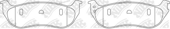 Disc Brake Pads Nibk PN0607 Tbilisi