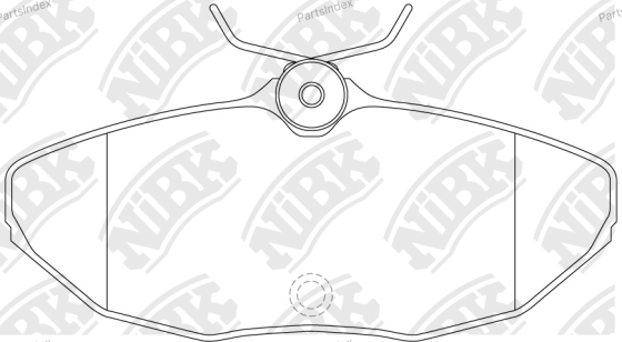 Disc Brake Pads Nibk PN0146 Tbilisi