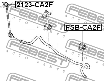 Стойка стабилизатора Febest 2123-CA2F Тбилиси