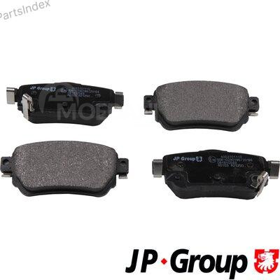სამუხრუჭე  ხუნდები  ( hundebi ) Jp group 4063701110 თბილისი - photo 1