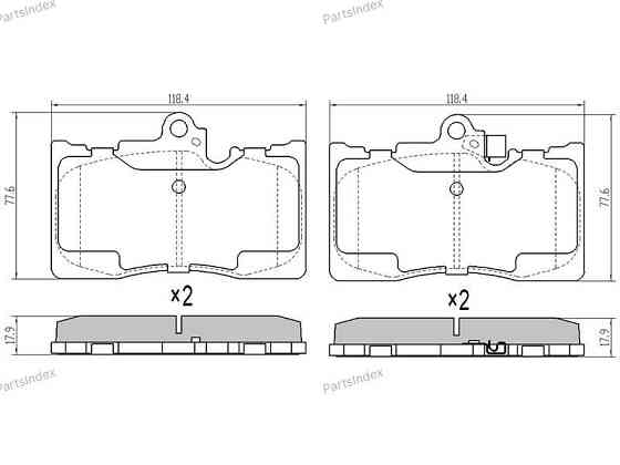 Disc Brake Pads SAT ST0446530410 Tbilisi