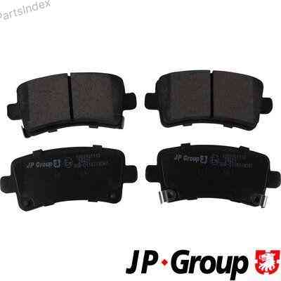 Колодки тормозные дисковые Jp group 1263701110 Тбилиси