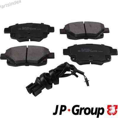 Колодки тормозные дисковые Jp group 1563700110 Тбилиси