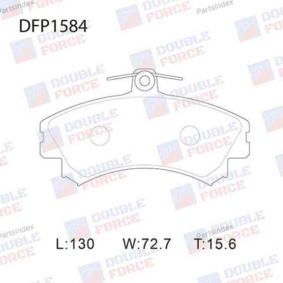 სამუხრუჭე  ხუნდები  ( hundebi ) Double force DFP1584 თბილისი