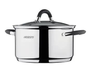 Ქვაბი Ardesto Ar1947Cs Gemini, glass lid, 4.7 l, handles wit თბილისი