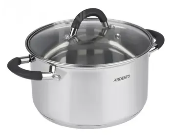 Ქვაბი Ardesto Ar1947Cs Gemini, glass lid, 4.7 l, handles wit თბილისი - photo 2