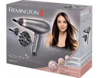 Თმის საშრობი Remington Ac8820 E51 Keratin Protect Dryer 2200 თბილისი