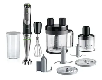 Braun Mq9195Xli ხელის ბლენდერი არის პრემიუმ კლასის სამზარეულოს მოწყობილობა თბილისი