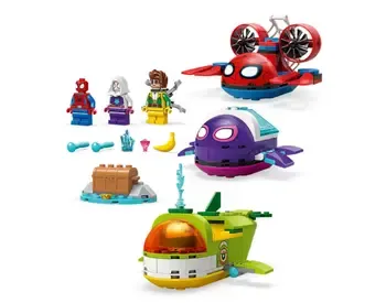 Lego Constructor Spidey Underwater Vehicles წარმოადგენს კონსტრუქტორს თბილისი