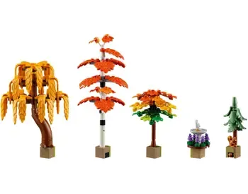 Lego Constructor Icons Autumn Cottage Garden იდეალური თბილისი