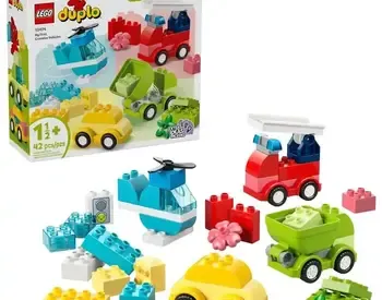 Ლეგო Lego Constructor Duplo My First Creative Vehicles თბილისი