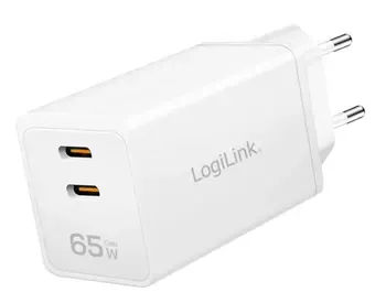 Დამტენი Logilink Pa0367 2xUSB-C (PD 3.0/QC 4.0) GaN Fast Cha თბილისი
