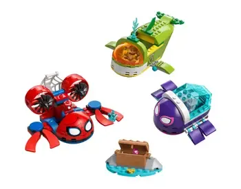 Lego Constructor Spidey: Underwater Vehicles წარმოადგენს მხიარულ და მოქმედებითი სათამაშო ნაკრებს თბილისი