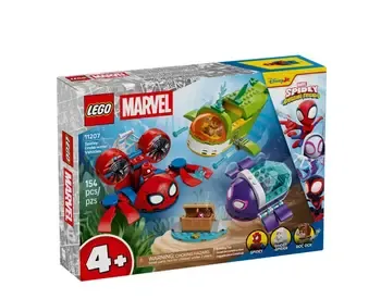 Lego Constructor Spidey: Underwater Vehicles წარმოადგენს მხიარულ და მოქმედებითი სათამაშო ნაკრებს თბილისი
