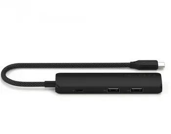 USB ჰაბი Satechi 4-in-1 USB-C Slim Multiport Adapter 4K (Bla თბილისი - photo 2