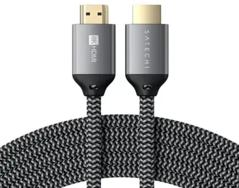 Satechi 8K Hdmi კაბელი 2 მ, დამზადებულია ციფრული შინაარსის წარმოსაჩენად უმაღლესი ხასიათის დეტალიზაცი თბილისი
