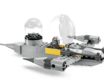Ლეგო Lego Constructor Star Wars Mando and Grogu's N-1 Starfi თბილისი