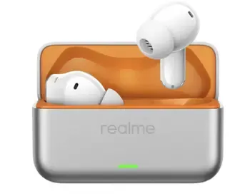 Realme Buds T500 Pro Silver აერთიანებს თანამედროვე დიზაინს და პრემიუმ აუდიო ხარისხს. ვერცხლისფერი ყუ თბილისი