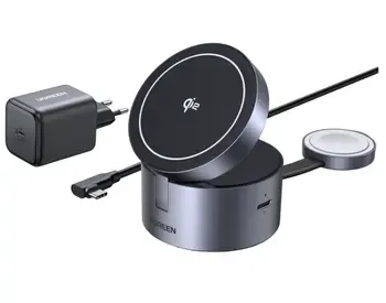 Ugreen W712 MagFlow Qi2.2 is a modern 3-in-1 wireless charger Tbilisi