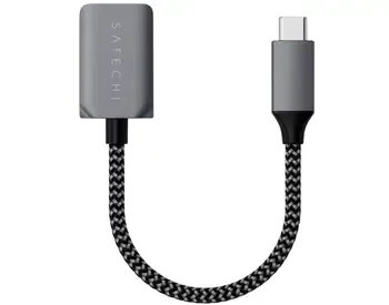 Ადაპტერი Satechi USB-C to USB 3.0 Adapter Cable Space Gray თბილისი