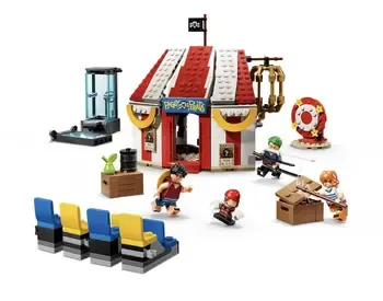 Lego Constructor ONE Piece Buggy the Clown's Circus Tent არის უნიკალური საკონსტრუქტორო ნაკრები თბილისი