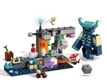 Ლეგო Lego Constructor Minecraft The Warden Encounter თბილისი