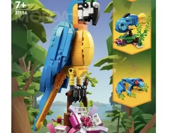 Lego Creator Exotic Parrot არის სრულყოფილი არჩევანი შემოქმედებითი და ეგზოტიკური ბუნების მოყვარულთათვ თბილისი - photo 2