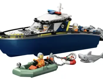 Ლეგო Lego Constructor City Police Boat Chase თბილისი