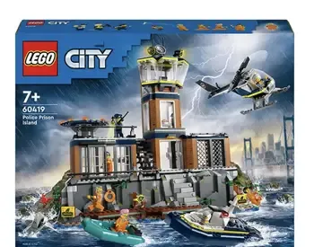 Конструктор Lego: Городская полиция, остров-тюрьма Тбилиси