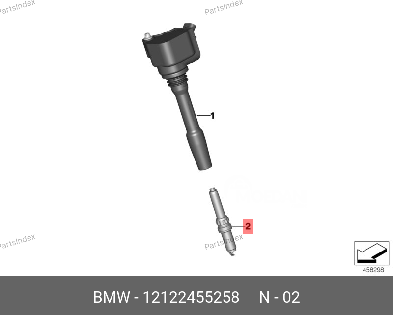 აალების სანთლები BMW 12 12 2 455 258 თბილისი - photo 1