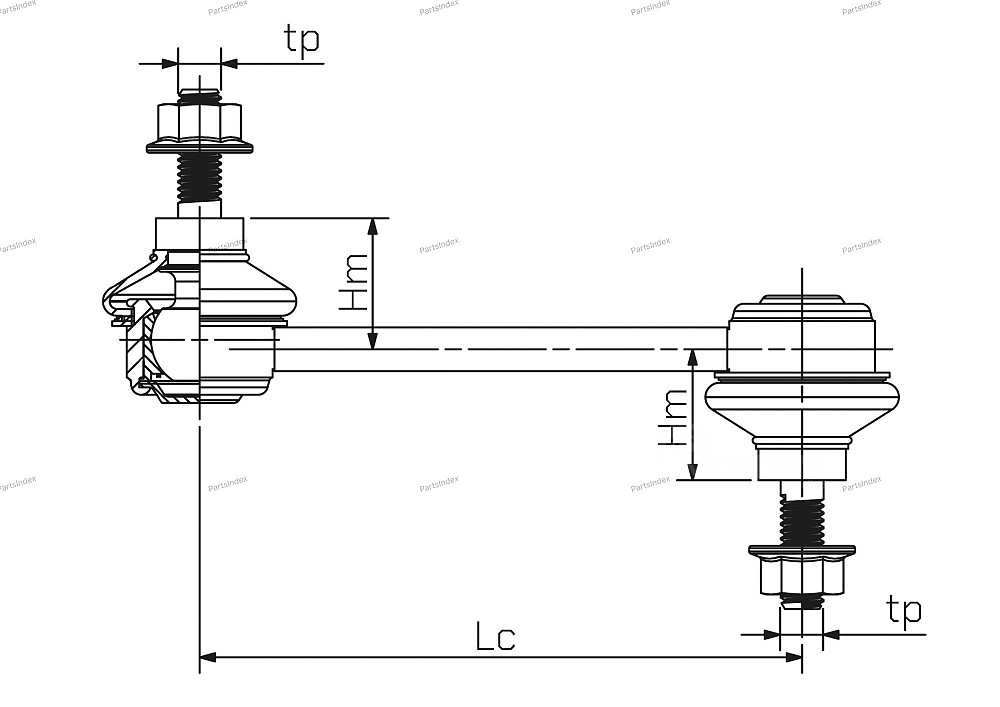 Mercedes-Benz Stabilizer Link Sidem 49066 Tbilisi - photo 1