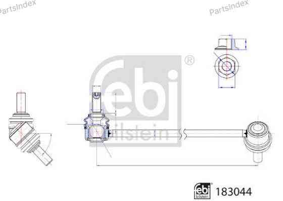 Stabilizer Link Febi bilstein 183044 Tbilisi