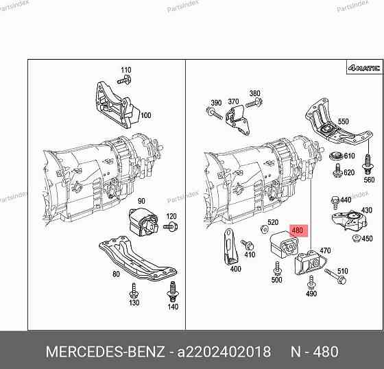 pad Mercedes-Benz A 220 240 20 18 Tbilisi
