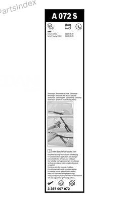 windshield wiper Bosch 3 397 007 072 Tbilisi - photo 4