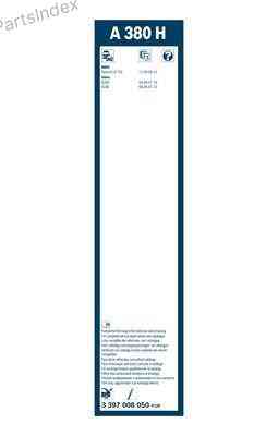 Wiper Blade Bosch 3 397 008 050 Tbilisi