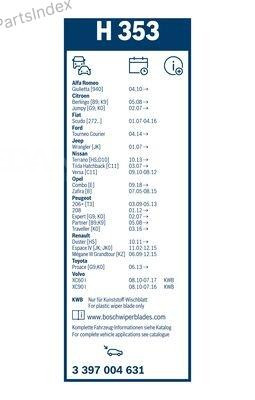 Wiper Blade Bosch 3 397 004 631 Tbilisi - photo 6
