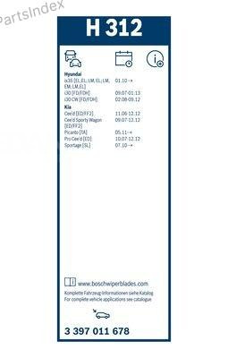Wiper Blade Bosch 3 397 011 678 Tbilisi - photo 4