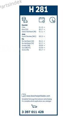 Wiper Blade Bosch 3 397 011 428 Tbilisi - photo 6