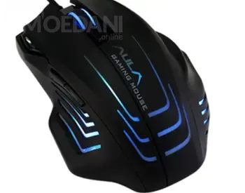 Aula S18 Black-Rainbow Backlight Wired Gaming Mouse Bl is a great choice for gamers Tbilisi - photo 1