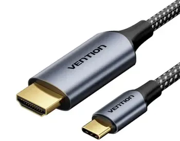 Vention Crhhac 4K/60Hz USB-C to HDMI Cable is a professional quality high definition video cable. Tbilisi